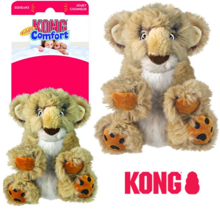 Kong-comfort-kiddos-lion-soft-dog-toy