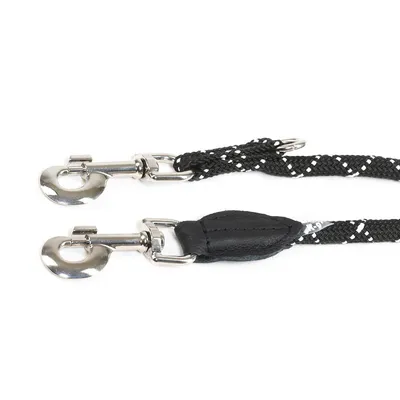 JULIUS-K9 IDC® Adjustable Rope Lead, Black (3)