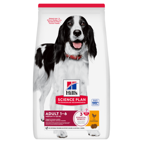 Hill's Science Plan Medium Adult Dog Food with Chicken