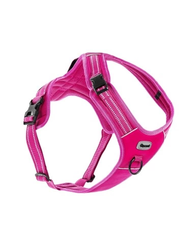 RECORD Action dog harness pink M