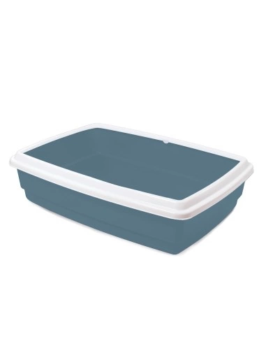 Record - Rim Cat Litter Tray Blue