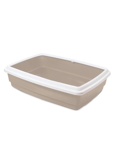 Record - Rim Cat Litter Tray Turtledove