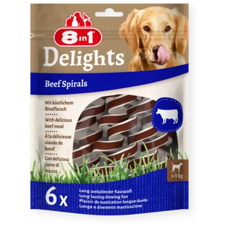 8 in 1 Delights - Beef Spirals