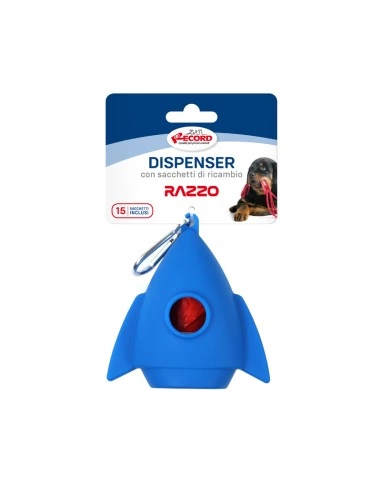 RECORD Silicone dog hygiene bag dispenser Razzo
