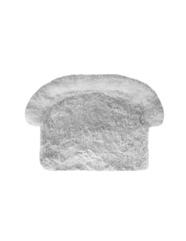 Record - Sofa plush pet bed for dogs line Batuffolo Grey Medium