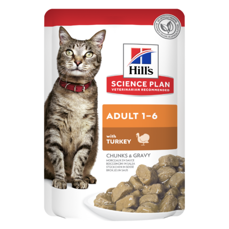 Hill's Science Plan Feline Adult Cat Food with Turkey
