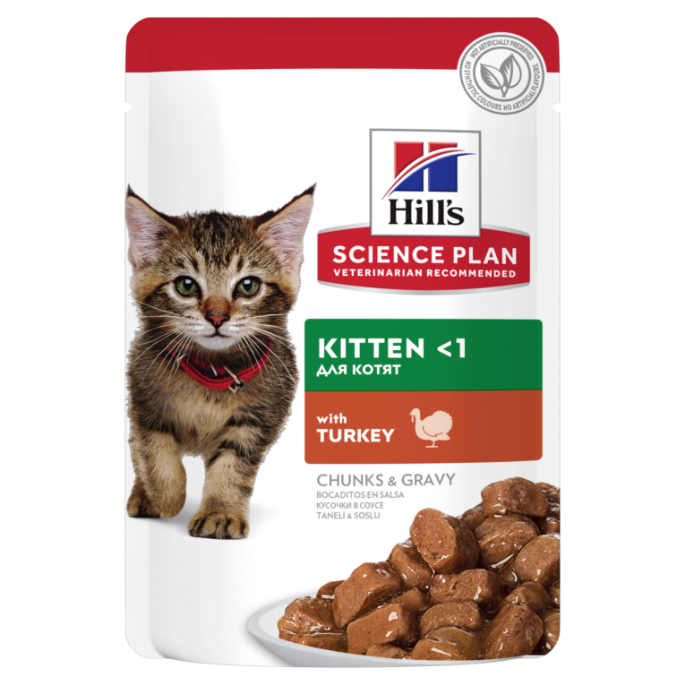 1.Hill's Science Plan Kitten Food with Turkey - 85g (3)