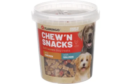 Flamingo Chew'n Snack Biscuit with chicken & beef & fish Mix 500g