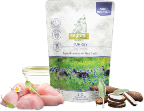 ISEGRIM ROOTS - Turkey + Salsify, Sunflower Oil & Mountain Herbs 410gr