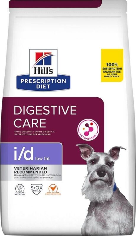 Hill's Digestive Care I/D Low Fat 12kg Dry Diet Food for Adult Dogs with Chicken