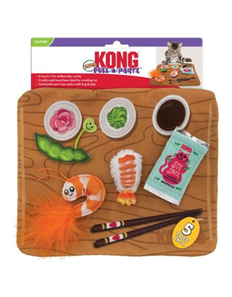 KONG Pull-A-Partz Sushi