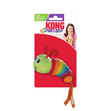 Kong Cat Toy Bat-A-Bout Clackz Caterpillar