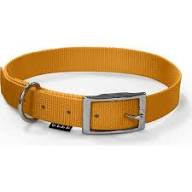 Glee Single Weave Dog Collar Orange 1x30cm