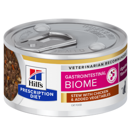 Hill's Prescription Diet Gastrointestinal Biome Stew for Cats with Chicken & Added Vegetables