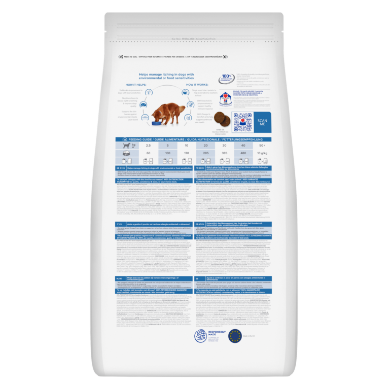 Hill's Prescription Diet Derm Complete Dog Food-12 kg