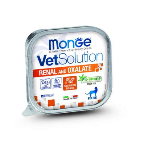 Monge VetSolution – Cat Wet Food Renal and Oxalate 100g
