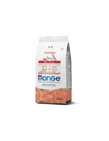 MINI PUPPY SALMON WITH RICE 2,5KG