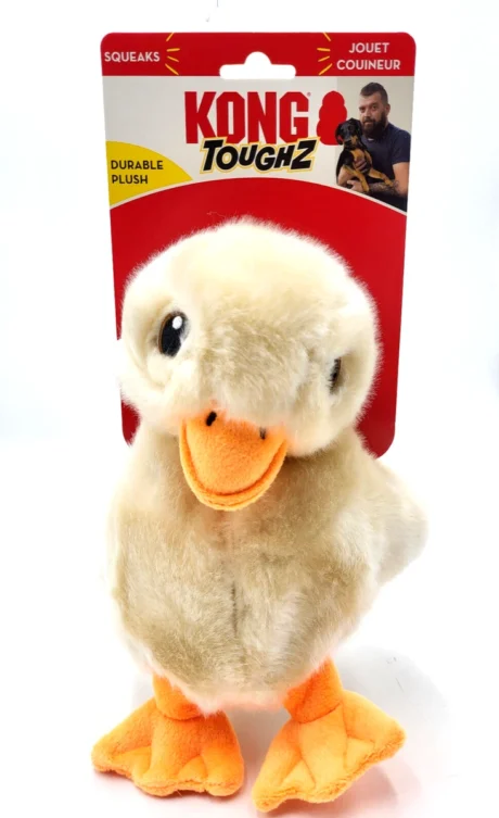 KONG Toughz Durable Plush Dog Toy-(Duck)