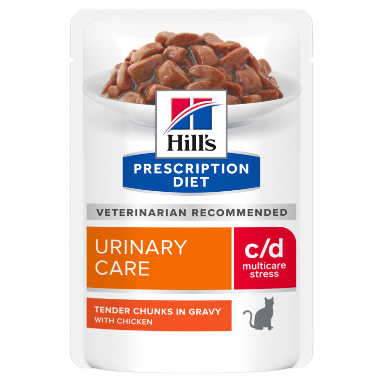 1.Hill's Prescription Diet cd Multicare Stress Cat Food with Chicken - 85g