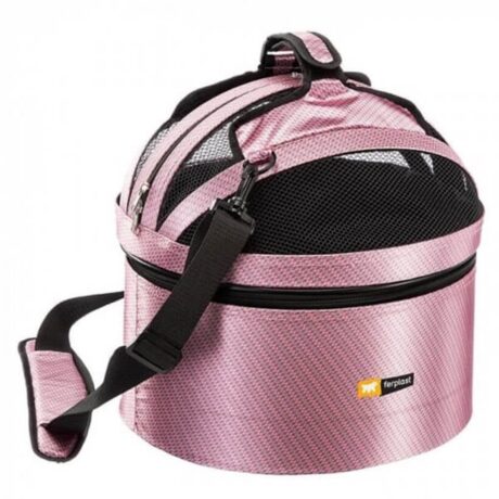 Ferplast Cocotte Cat and Small Dog Carrier Bag Rose