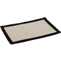 Brixo Rectangle Beige & Black Scratching Mat