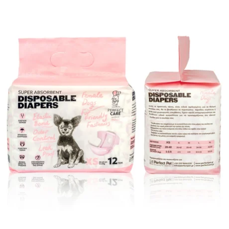 Perfect Care Dog Diapers-Pants XSmall 12pcs 20-40cm
