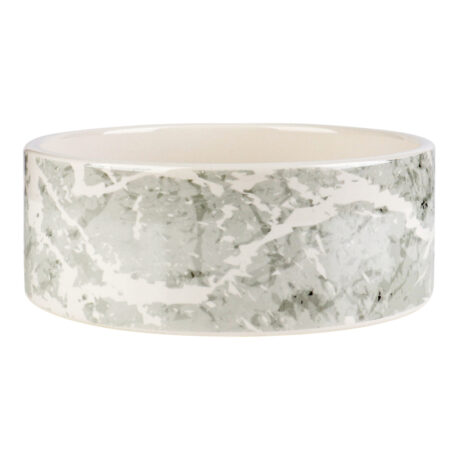 Bowl Dog Marmi Ceramic Grey Ro - 900 ml