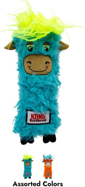 KONG Kickeroo Highland Cow Cat Toy
