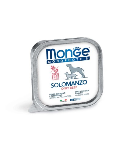 MONGE DOG SOLO BEEF 150g