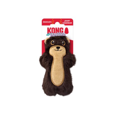 KONG Snuzzles Mini Dog Toy – Small Squeaky Plush Toy for Puppies & Small Dogs