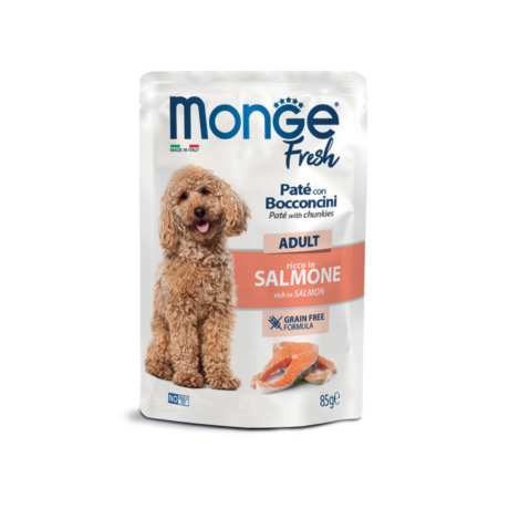 Monge Fresh Adult Salmon 85g Pouch