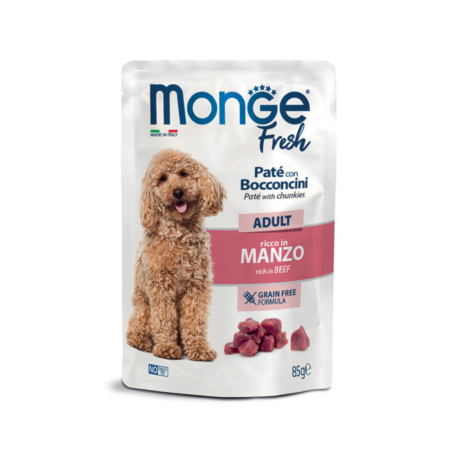 Monge Fresh Adult Paté Beef – 85g