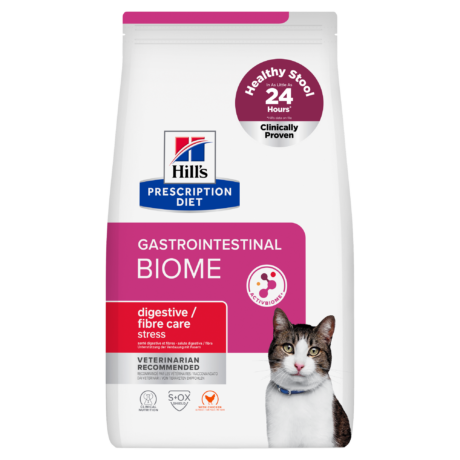 HILL'S Prescription Diet Gastrointestinal Biome Stress 1.5KG – Therapeutic Digestive Care Dry Cat Food