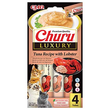 CIAO Churu Luxury Tuna & Lobster 4 x 14g