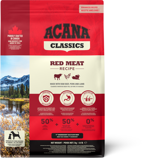 ACANA Classic Red Dog Food – Premium Dry Dog Food, 2kg