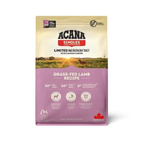 ACANA Grass-Fed Lamb Dog Food – Premium Dry Dog Food, 2kg