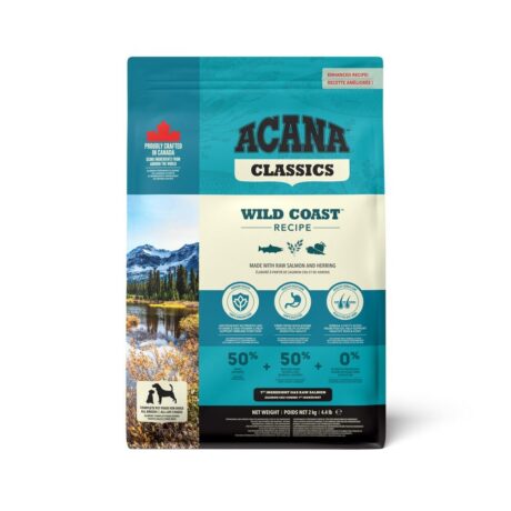 ACANA Wild Coast Dog Food – Premium Dry Dog Food, 2kg