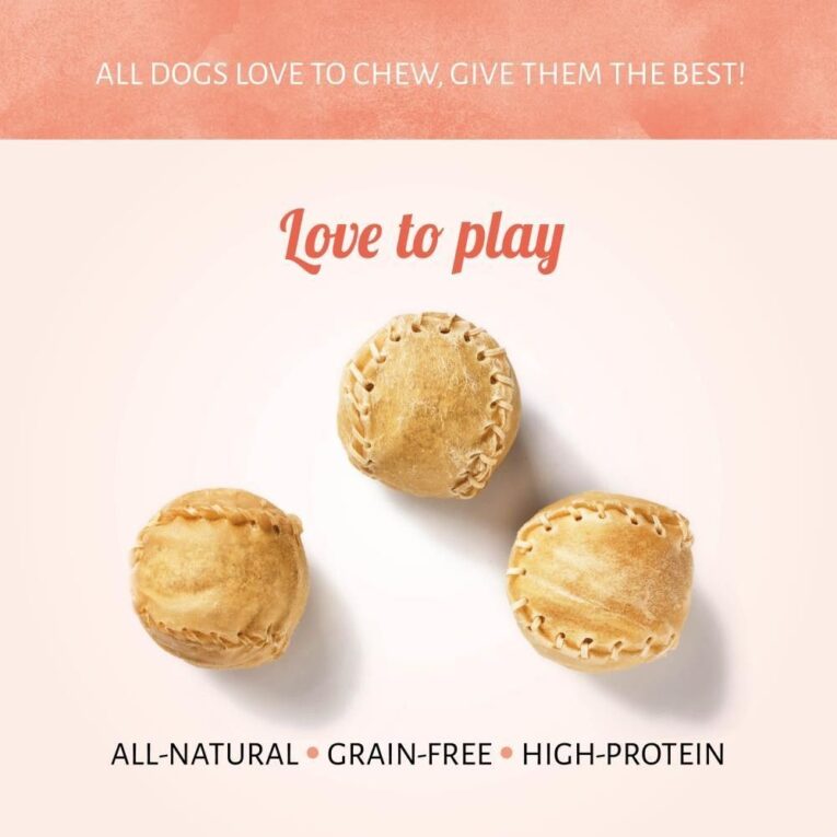 Antos Baseball Dog Chew