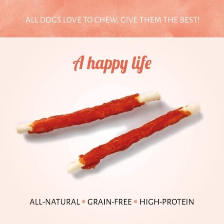 Antos Raw Hide Chicken Roll 100gr