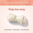 Antos Raw Hide White Knotted Bone 350gr