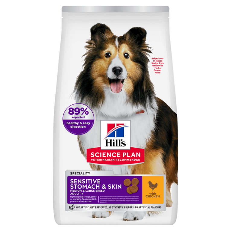 Hill's Science Plan Canine Sensitive Stomach & Skin Medium & Large Breed Adult Dry Dog Food