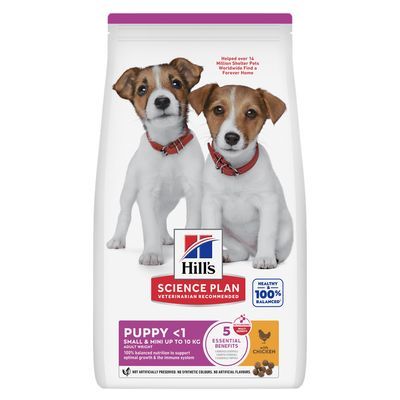 Hill's Science Plan Puppy Small & Miniature Dry Dog Food - Pack
