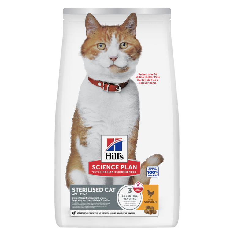 Hill's Science Plan Sterilised Cat Chicken Dry Food 3kg
