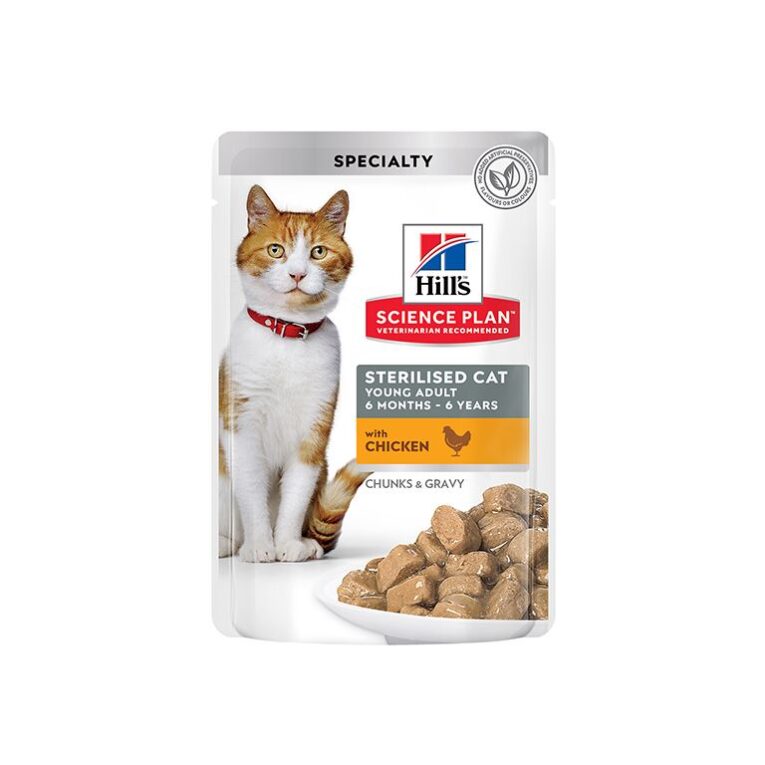 Hill's Science Plan Sterilised Cat Chicken Pouch