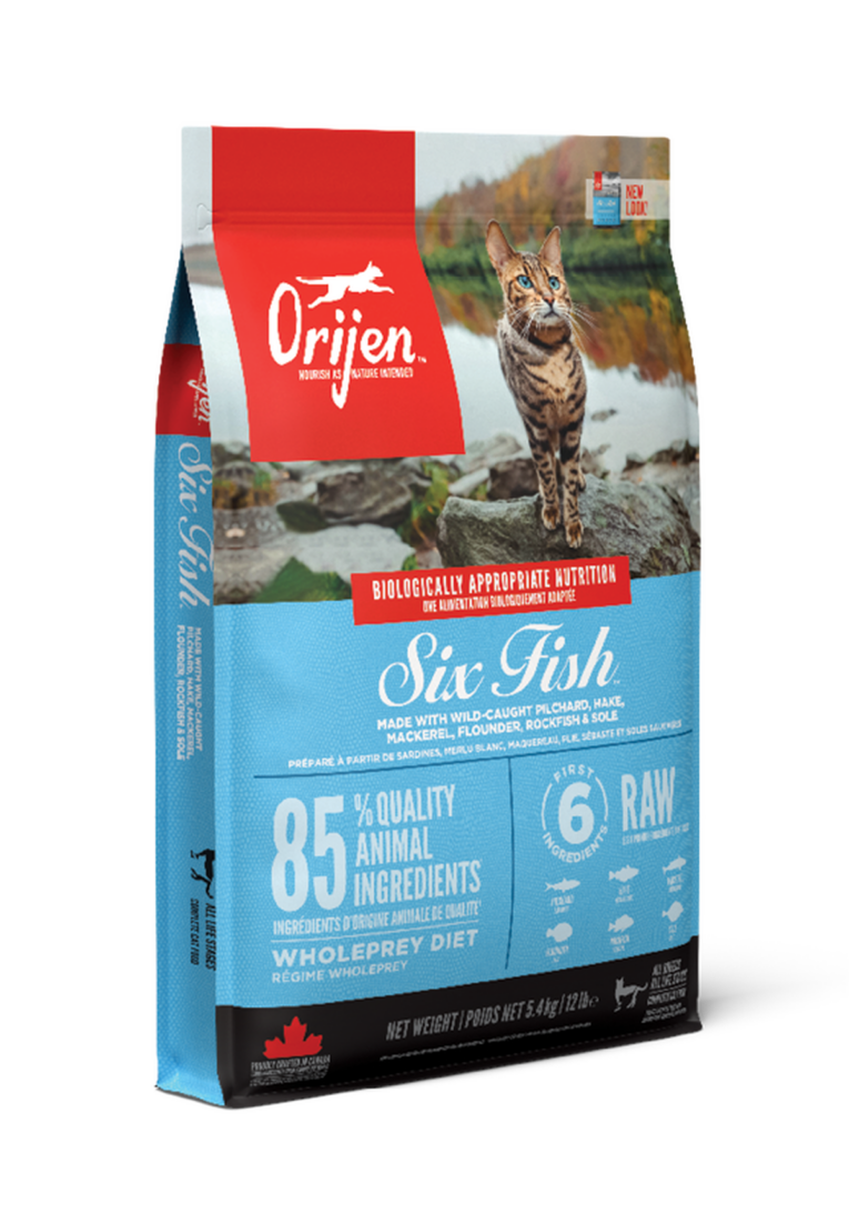Orijen Six Fish Cat Food - Pack