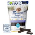 PlaqueOff Mini Dental Bones Vegetable Blueberry 340gr