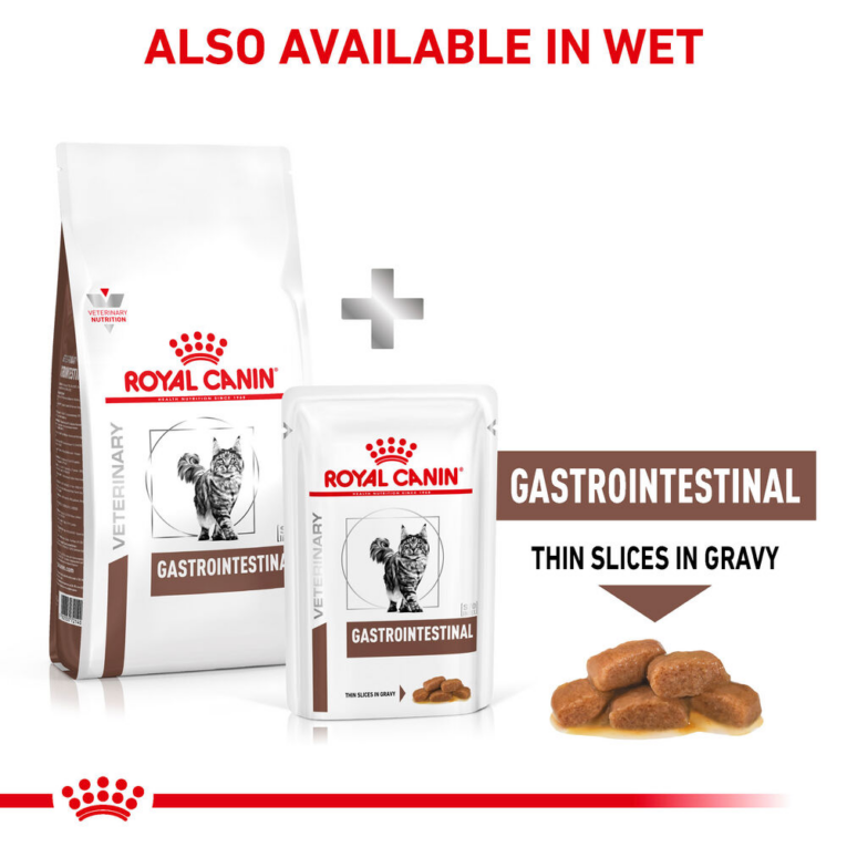 Royal Canin Veterinary Gastrointestinal Dry and Wet Cat Food Combo