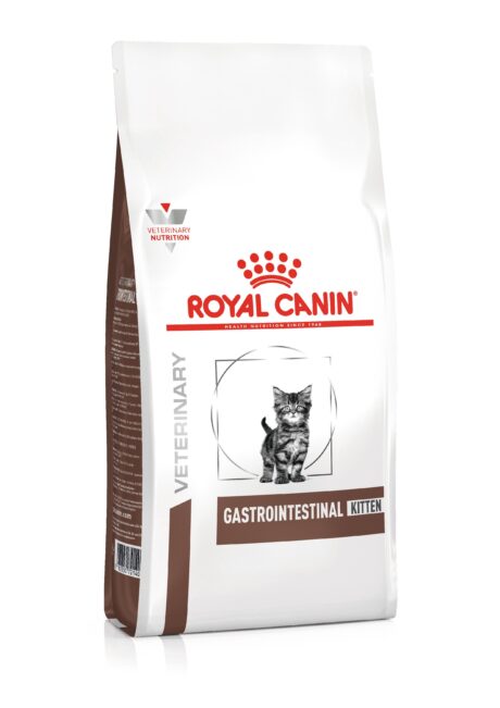 Royal Canin Veterinary Gastrointestinal Kitten Dry Cat Food - Angled View