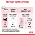 Royal Canin Kitten Chunks in Gravy - food texture