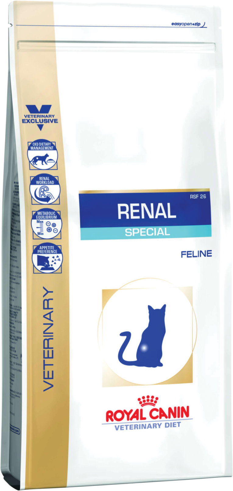 Royal Canin Veterinary Renal Special Cat Food - pack cutout